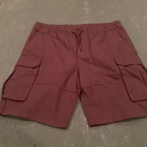 Black Cargo Shorts
